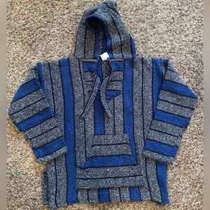Tlazcala Textiles Baja Hoodie Made In Mexico Size Medium